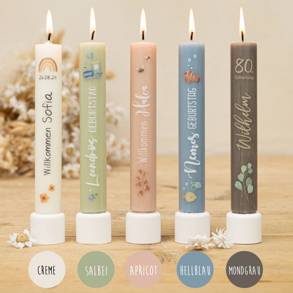 Gastgeschenk Kerzen Geburtstag
