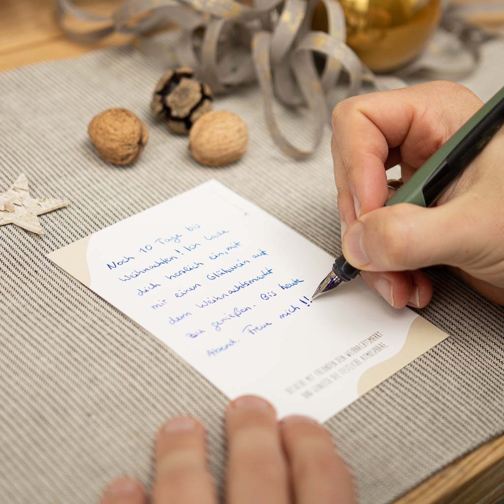 Postkarte zu Weihnachten
