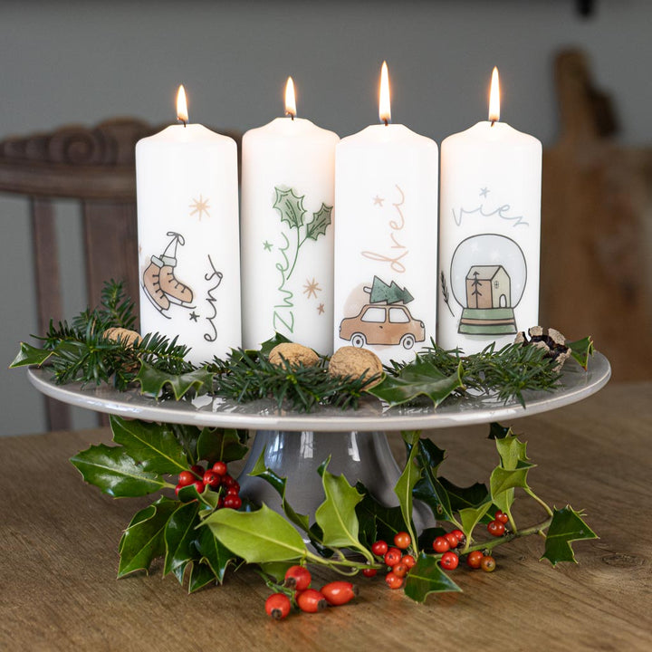 Adventskerzen Weihnachtsgeschichte