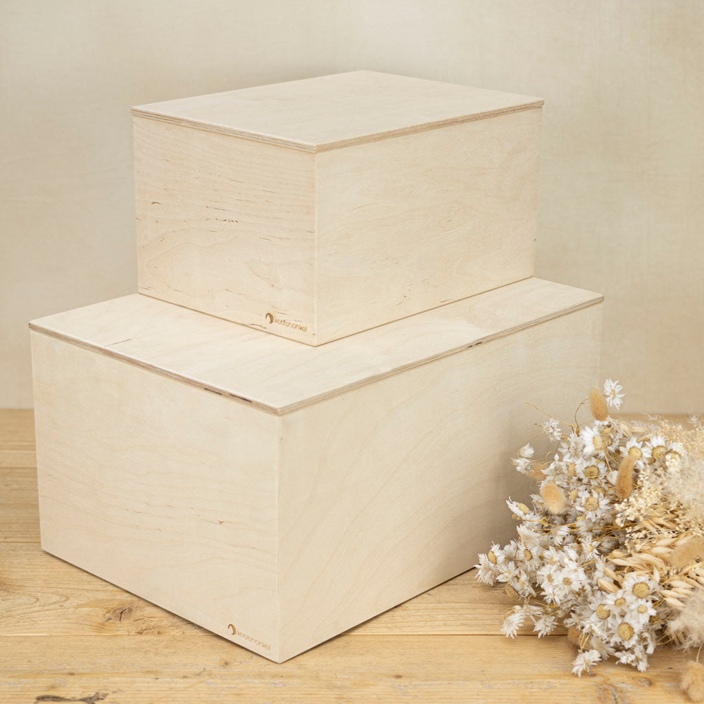 Erinnerungsbox Holz in 2 Größen