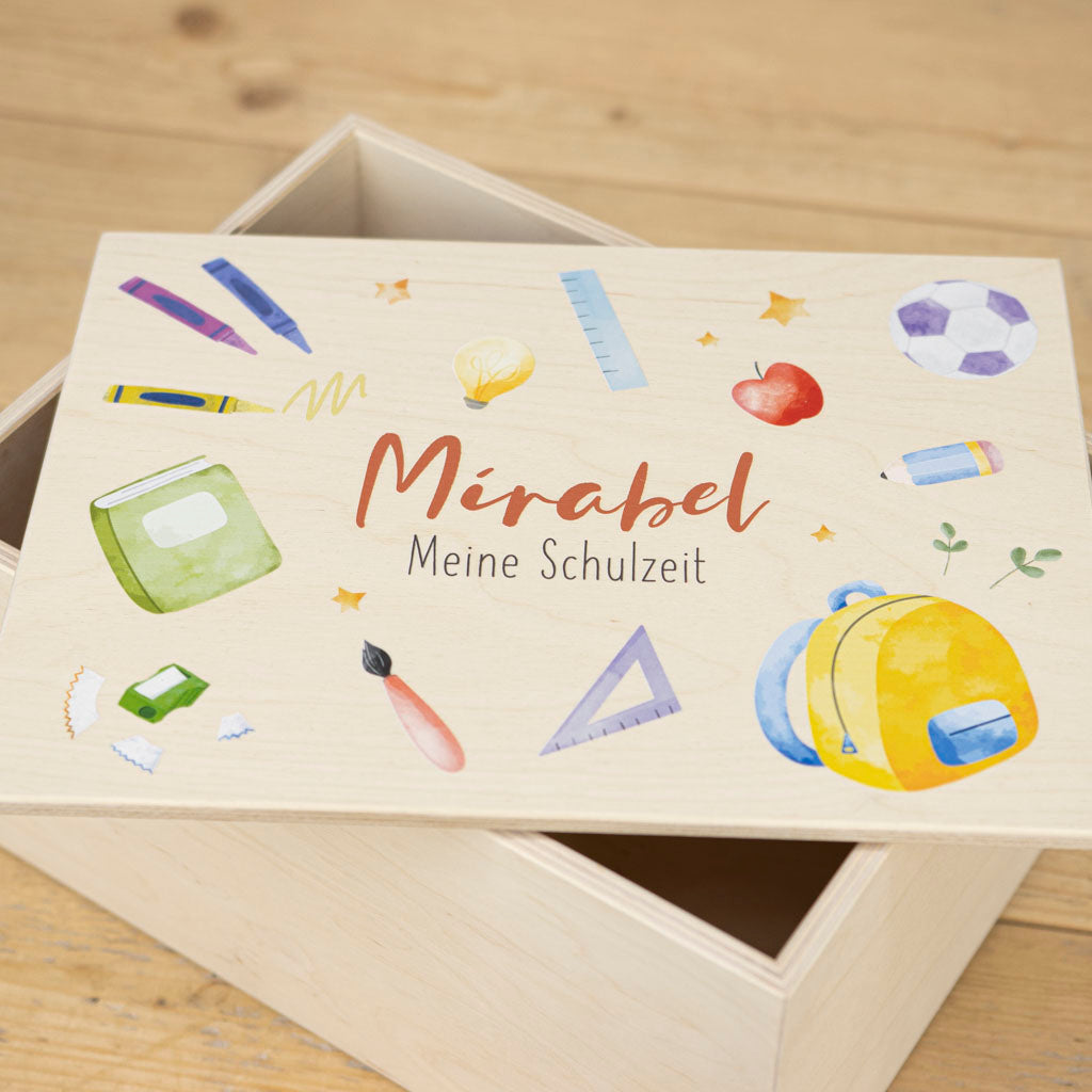 Erinnerungsbox meine Schulzeit 