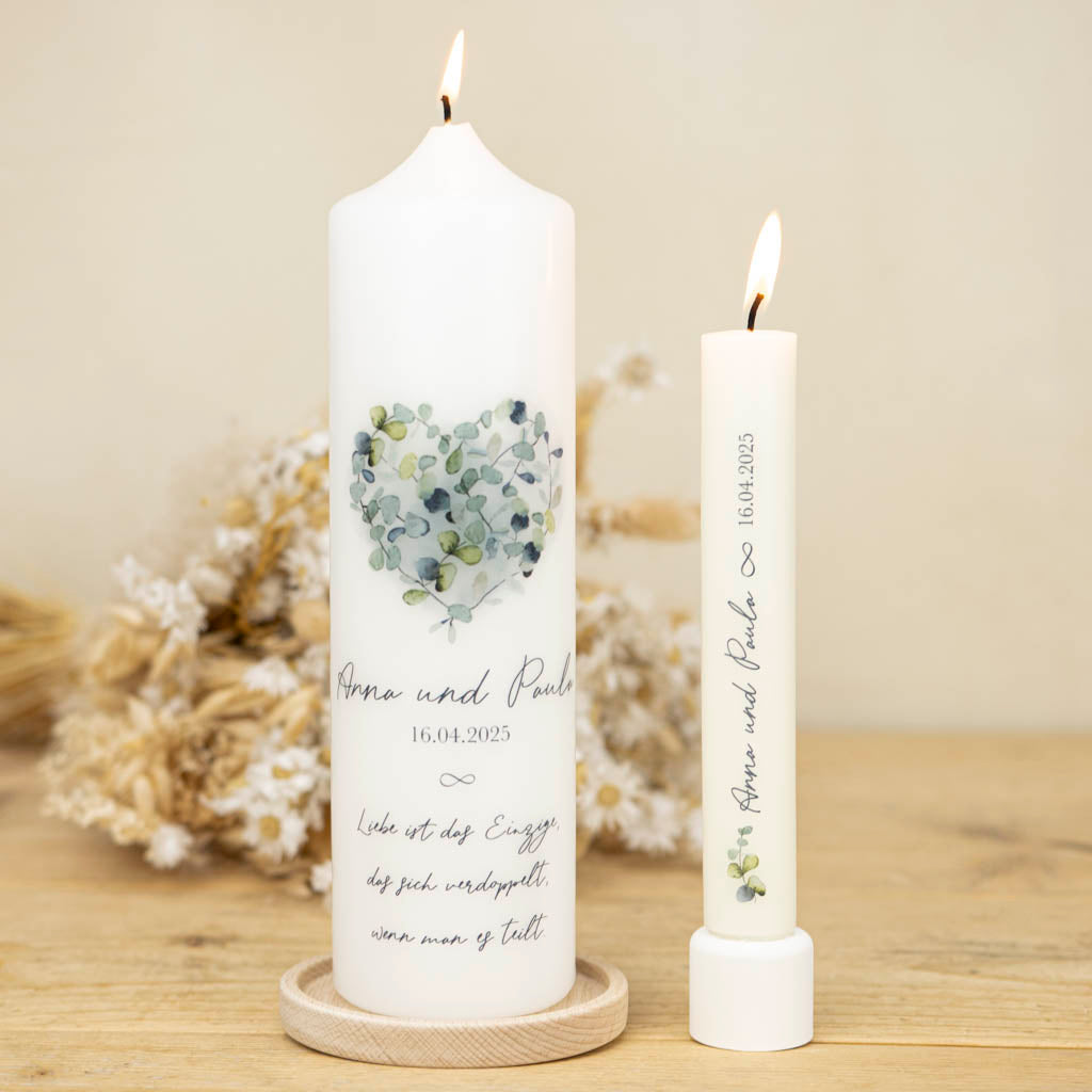 passendes Gastgeschenk zur Hochzeitskerze