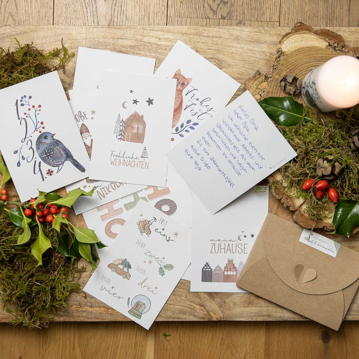 Grußkarten Advent und Weihnachten