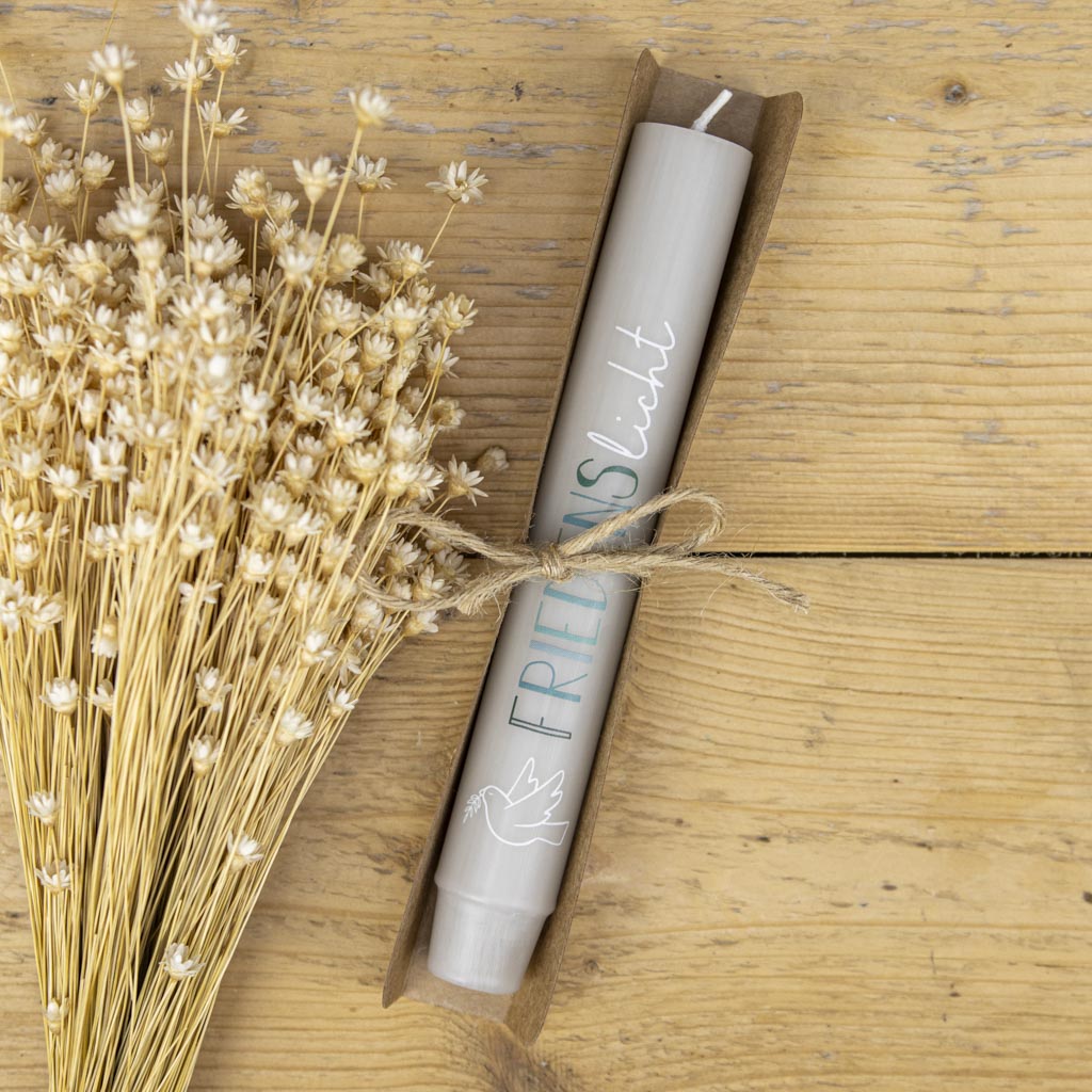 Stabkerze Friedenslicht als Geschenkidee
