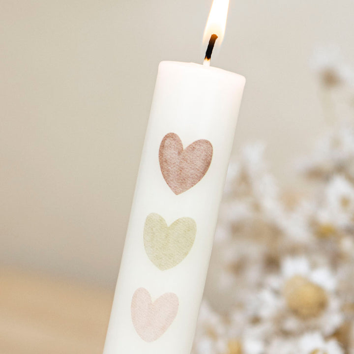 Stabkerze Ich liebe dich als Geschenk zum Valentinstag