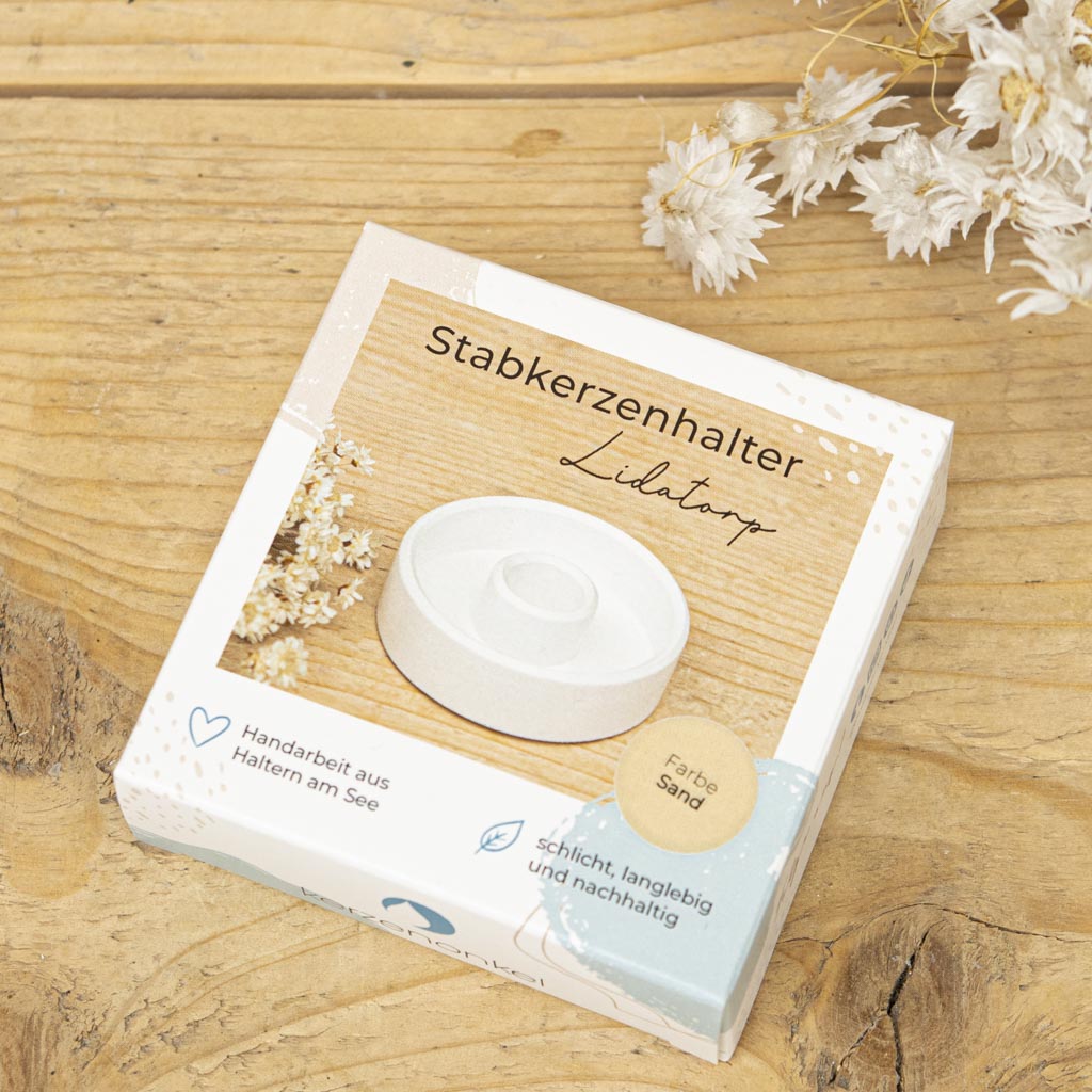 Stabkerzenhalter Lidatorp in der Verpackung