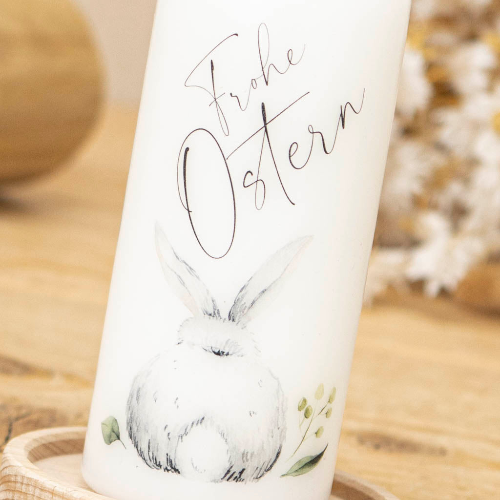 Osterkerze Osterhase