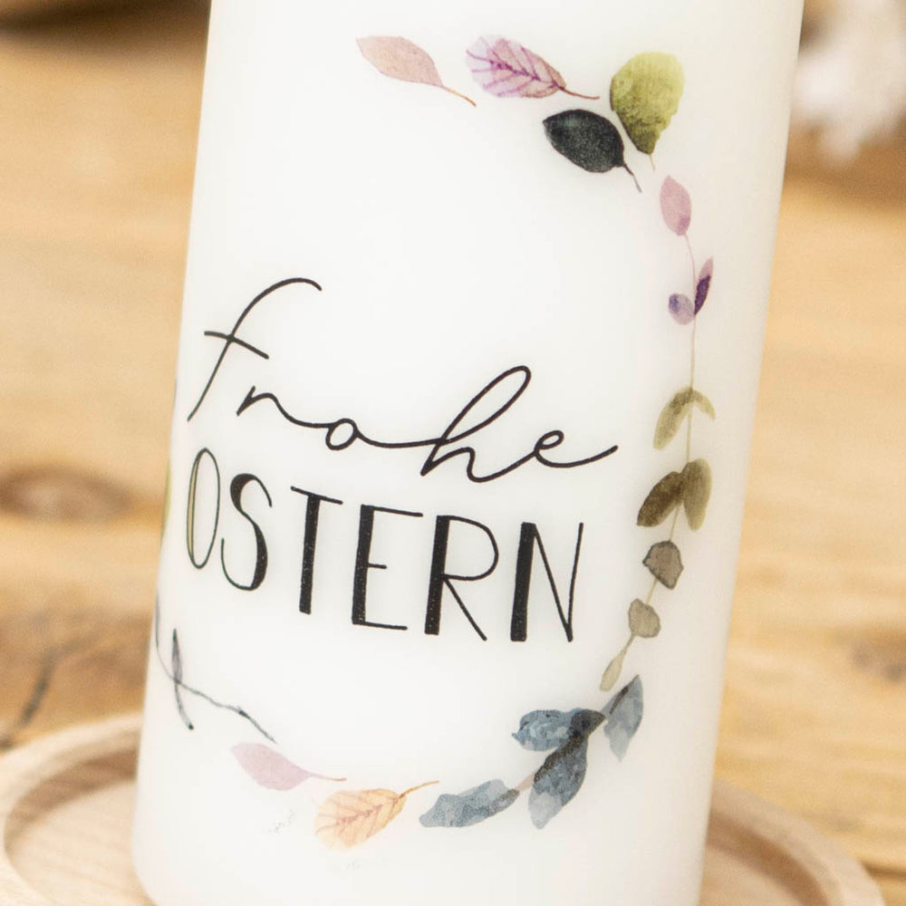 Osterkerze frohe Ostern