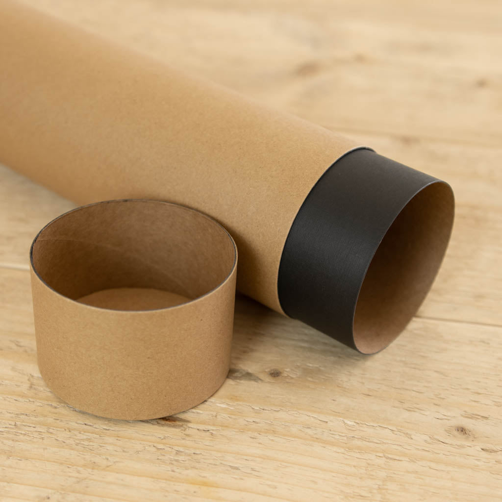 Kerzenbox Kraftpapier 